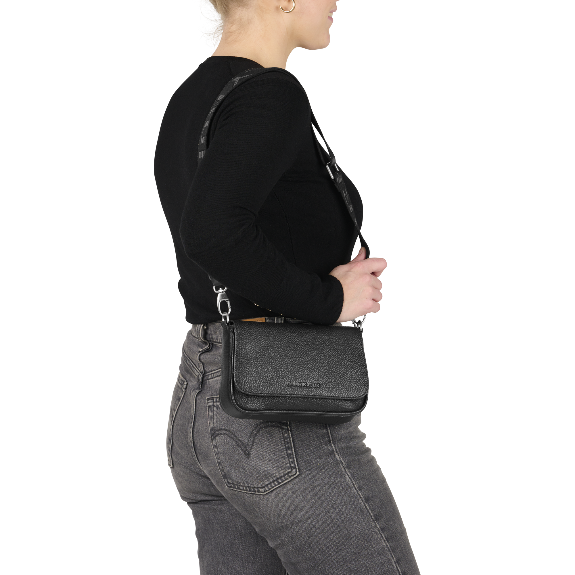 Burkely Crossbody svart