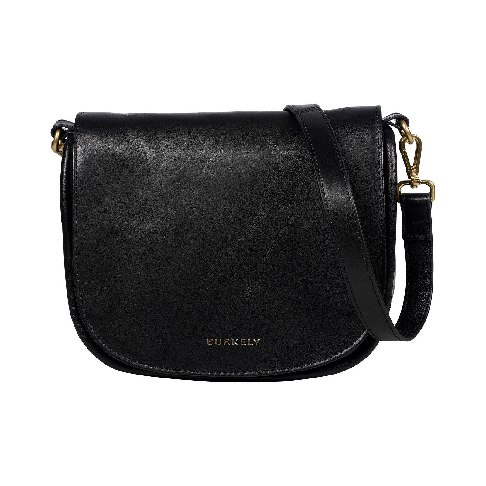 Burkely Sadelväska svart
