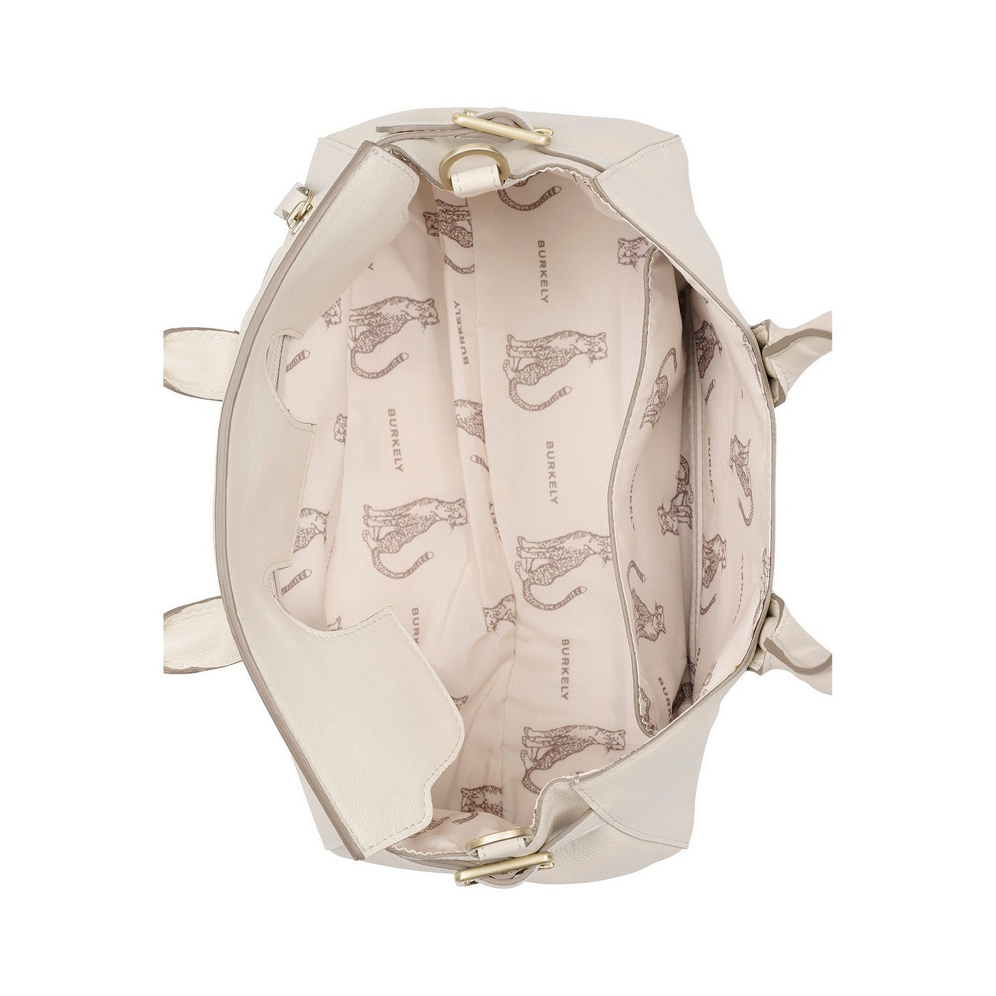 Burkely Handväska off white