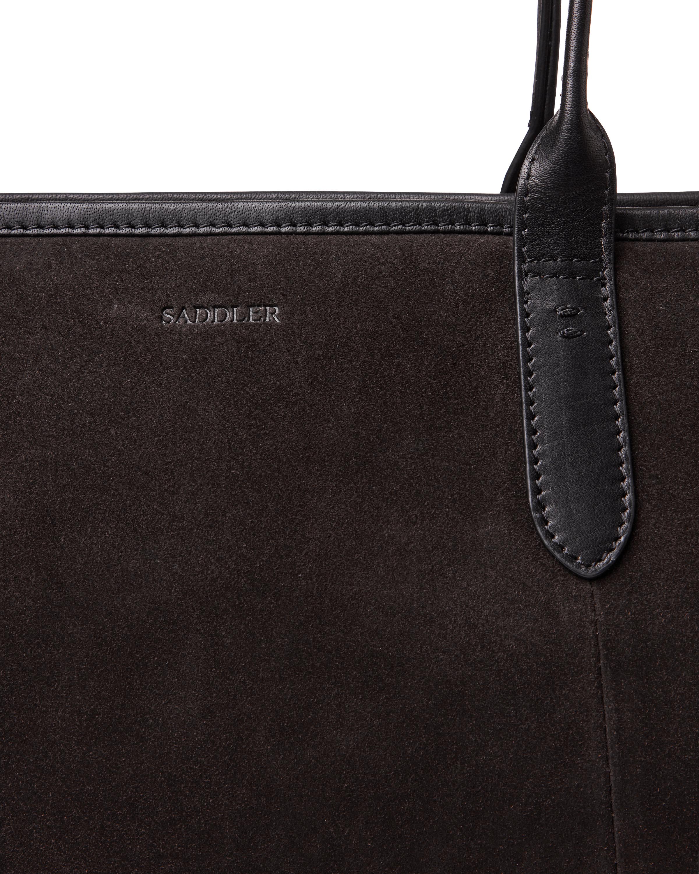 Saddler Tote Paris mörkbrun