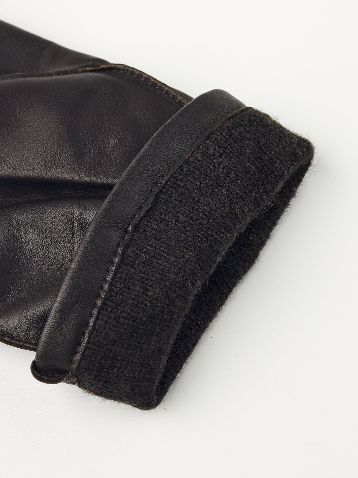 Viska Handske herr Sten mörkbrun