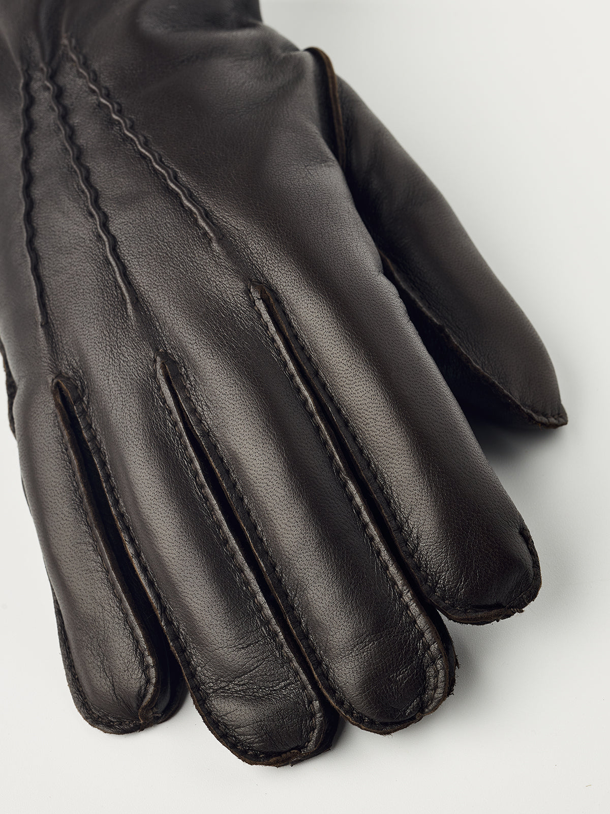 Viska Handske herr Sten mörkbrun