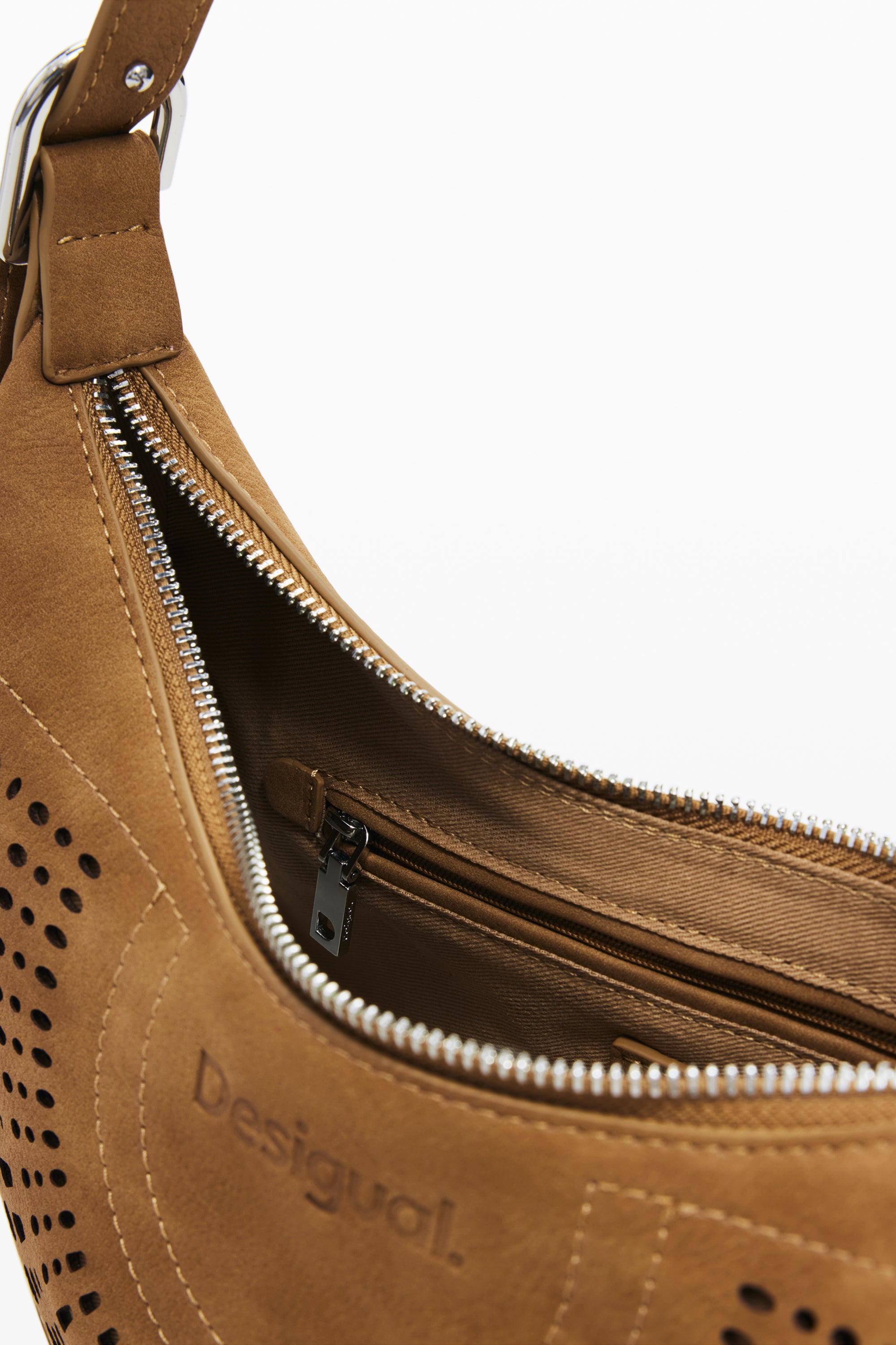 Desigual Axelväska Orbis camel