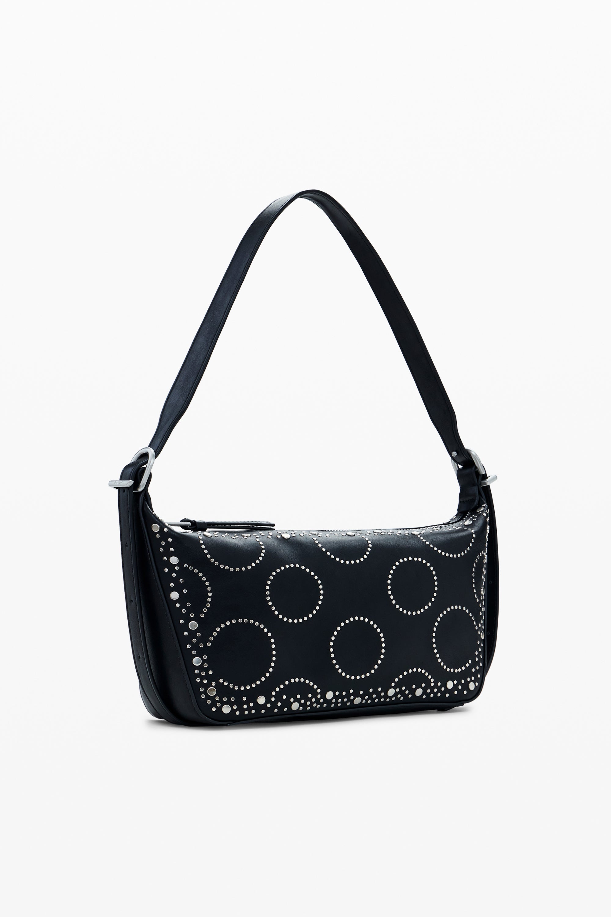 Desigual Axelväska Punkette svart