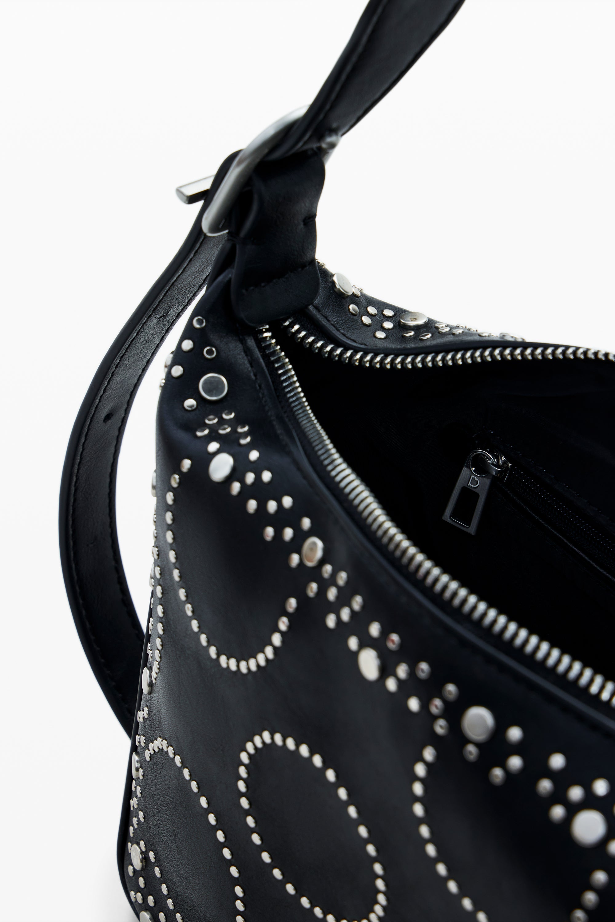 Desigual Axelväska Punkette svart