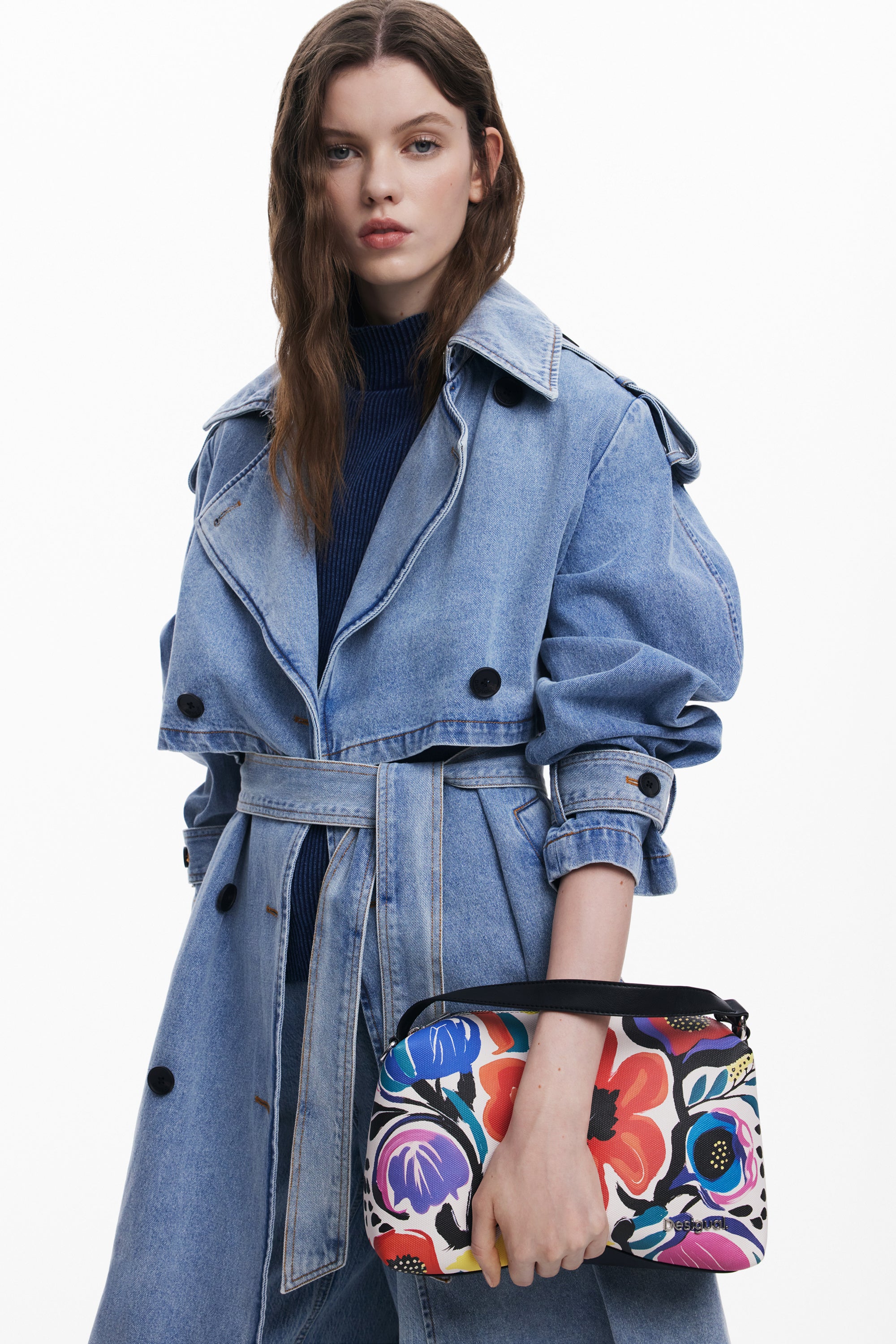 Desigual Axelväska Bergamo blommig