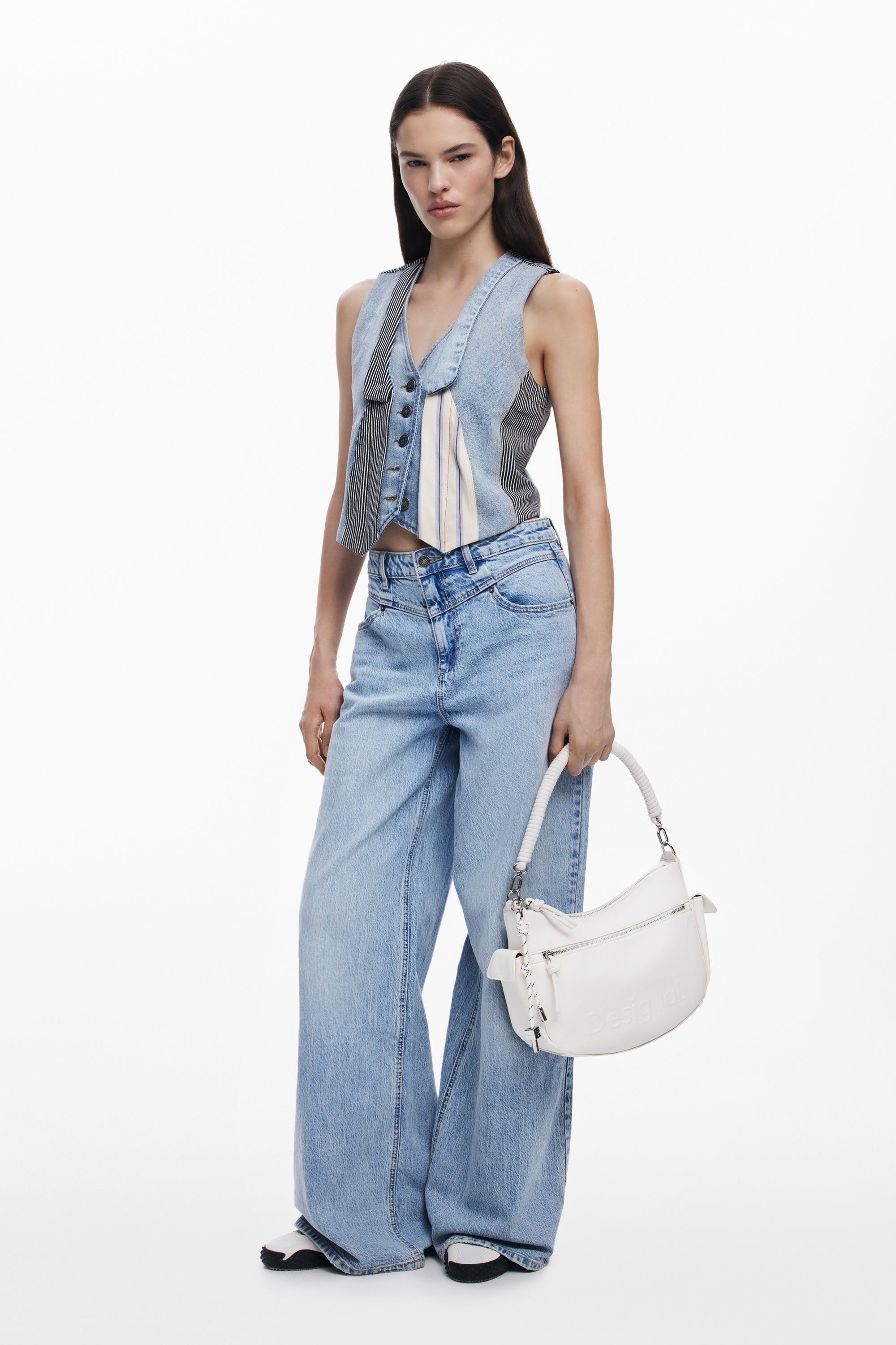 Desigual Axelväska Astana vit