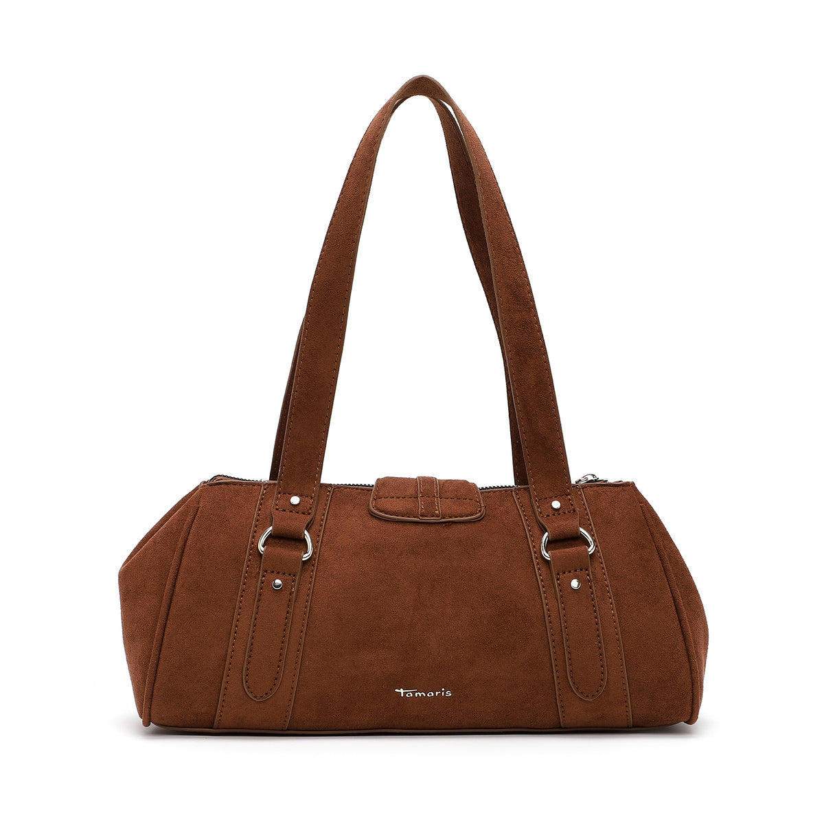 Tamaris Handväska Marina Suede cognac