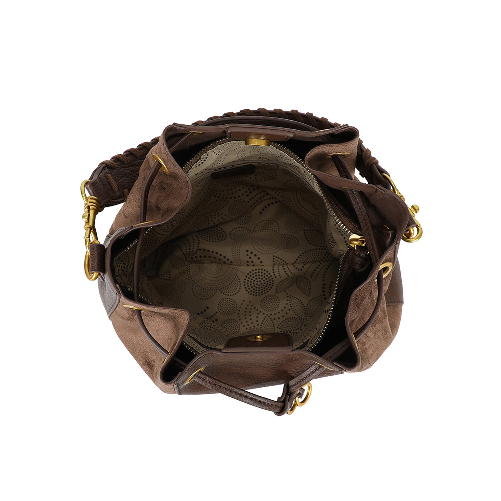 Ulrika Design Bucketbag Bohem brun