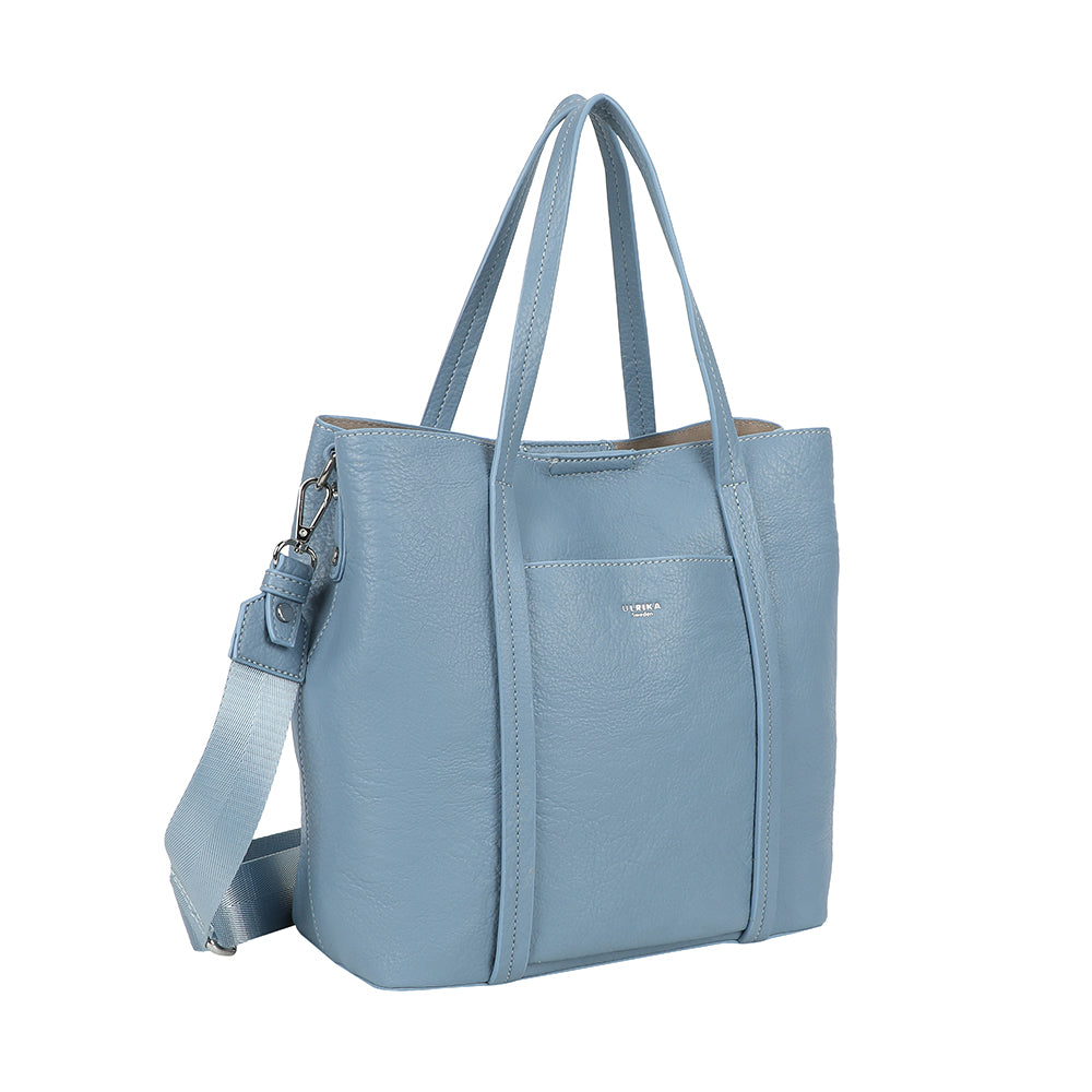 Ulrika Design Shopper Pocket ljusblå
