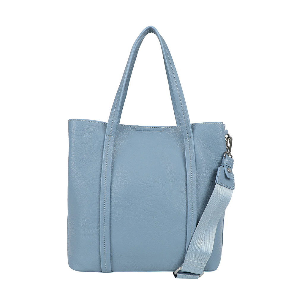 Ulrika Design Shopper Pocket ljusblå