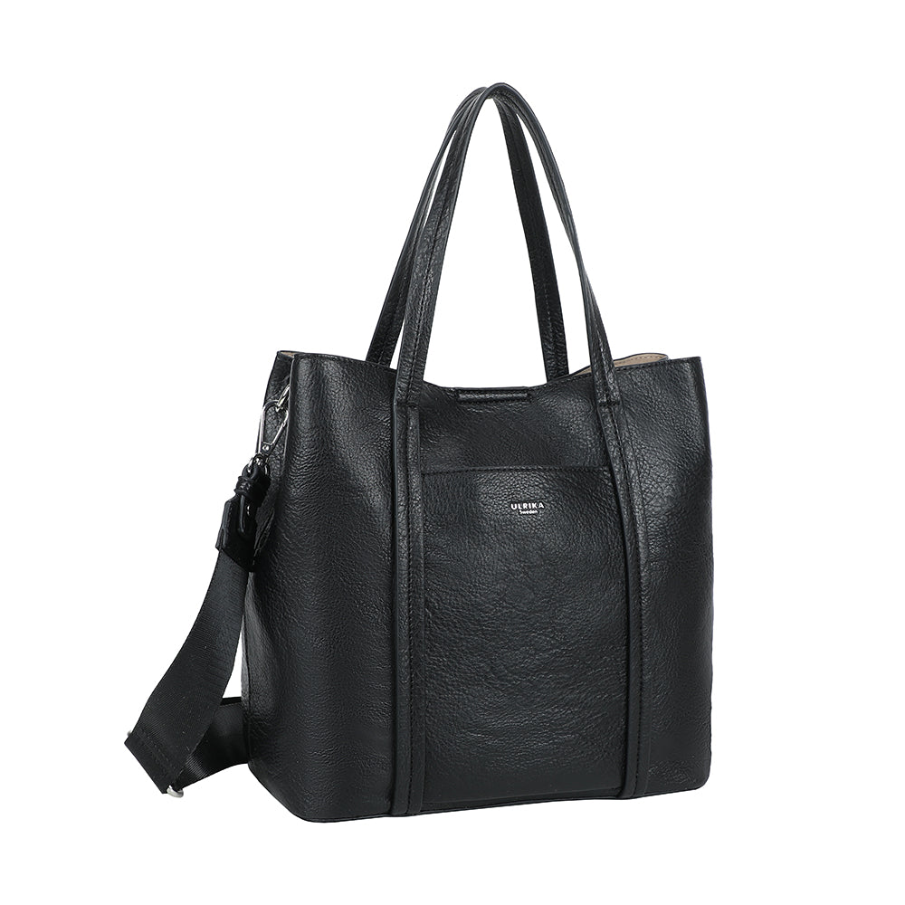 Ulrika Design Shopper Pocket svart