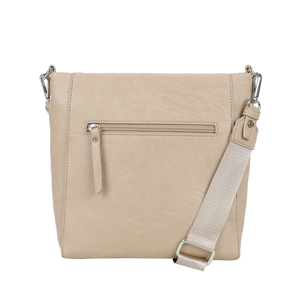 Ulrika Design Crossbody Pocket beige
