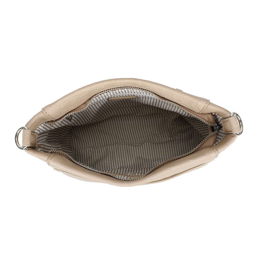 Ulrika Design Crossbody Pocket beige