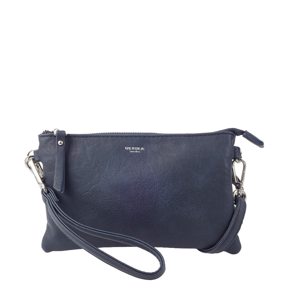Ulrika Design Clutch/axelväska marin