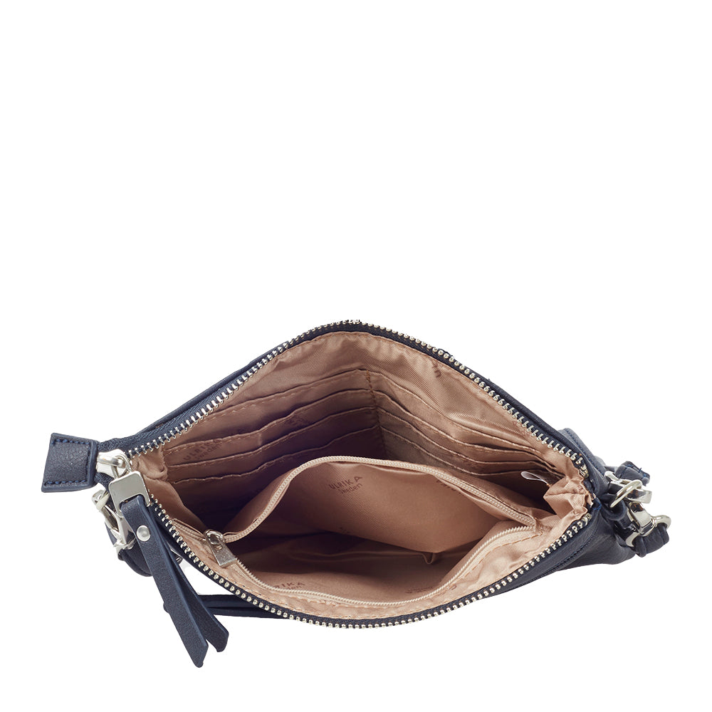 Ulrika Design Clutch/axelväska marin