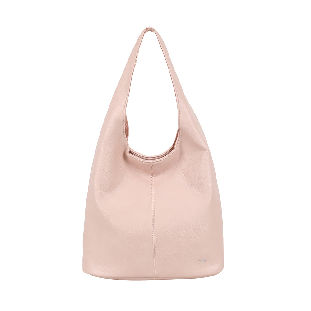 Ulrika Design Axelväska Cow rosa