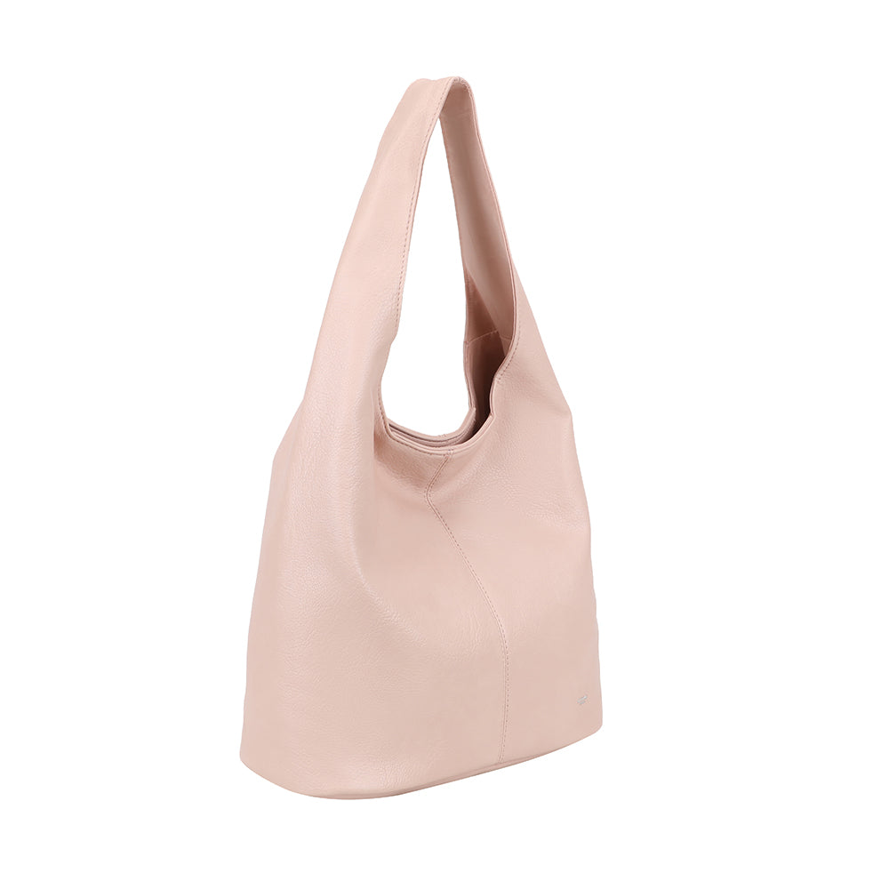 Ulrika Design Axelväska Cow rosa