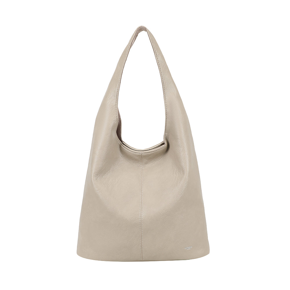 Ulrika Design Axelväska Cow beigei