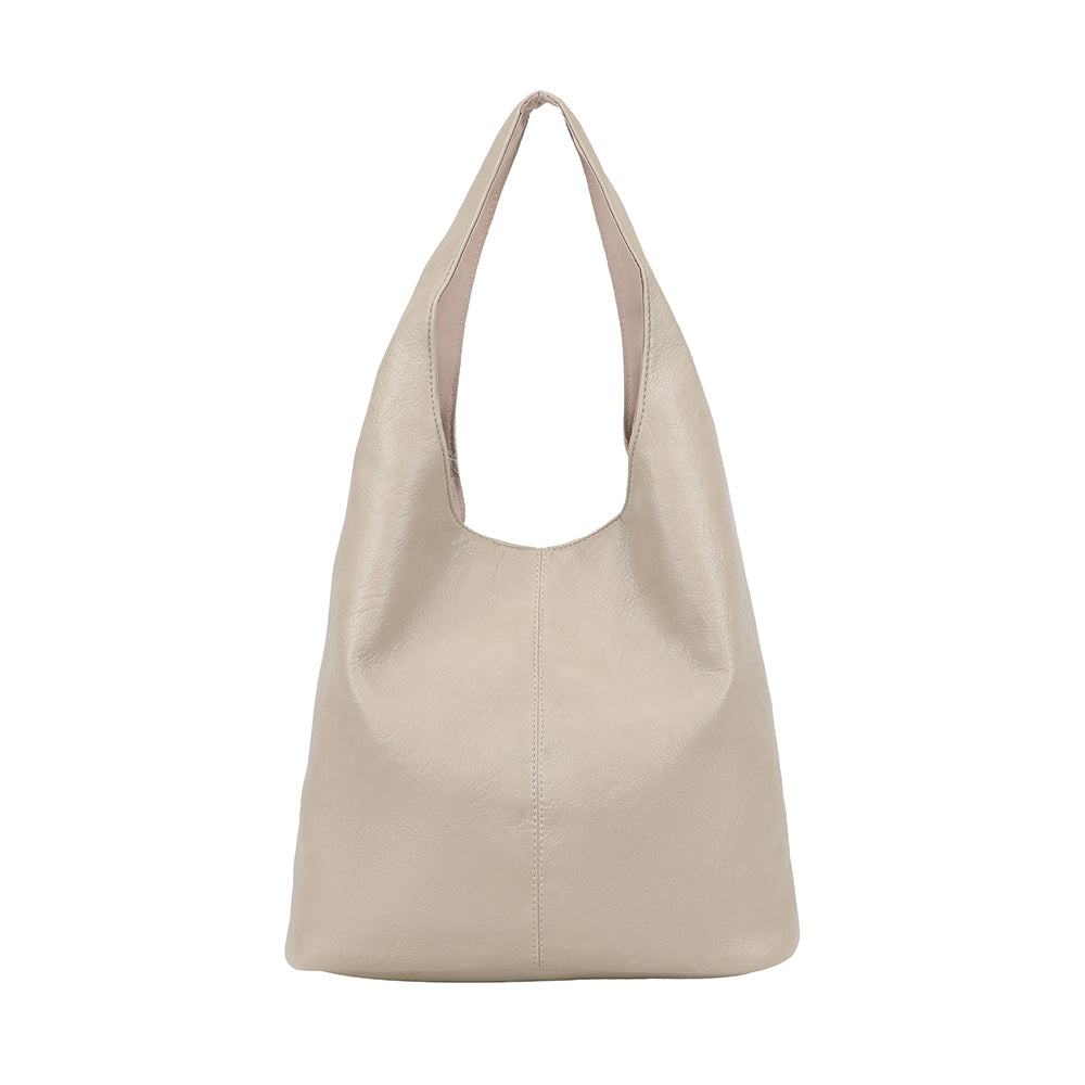 Ulrika Design Axelväska Cow beigei