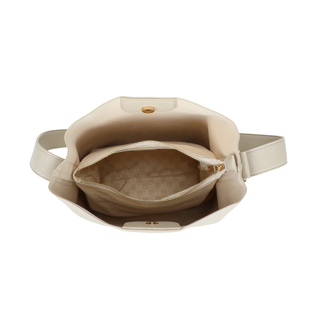 Ulrika Design Bucketbag beige