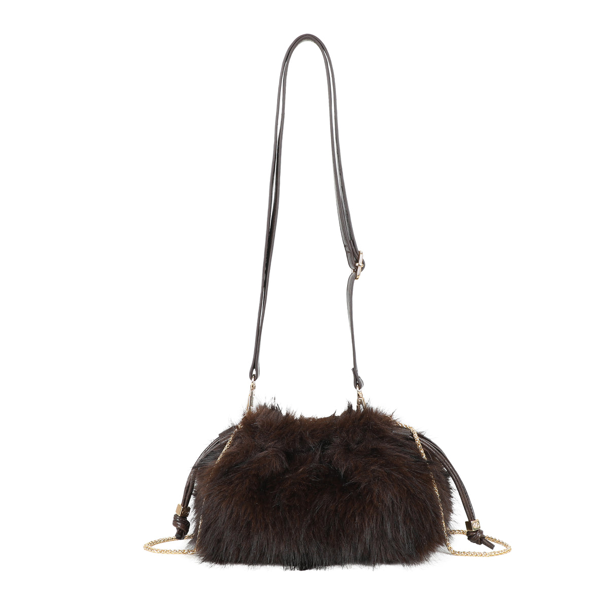 Ulrika Design Axelväska Fox mörkbrun