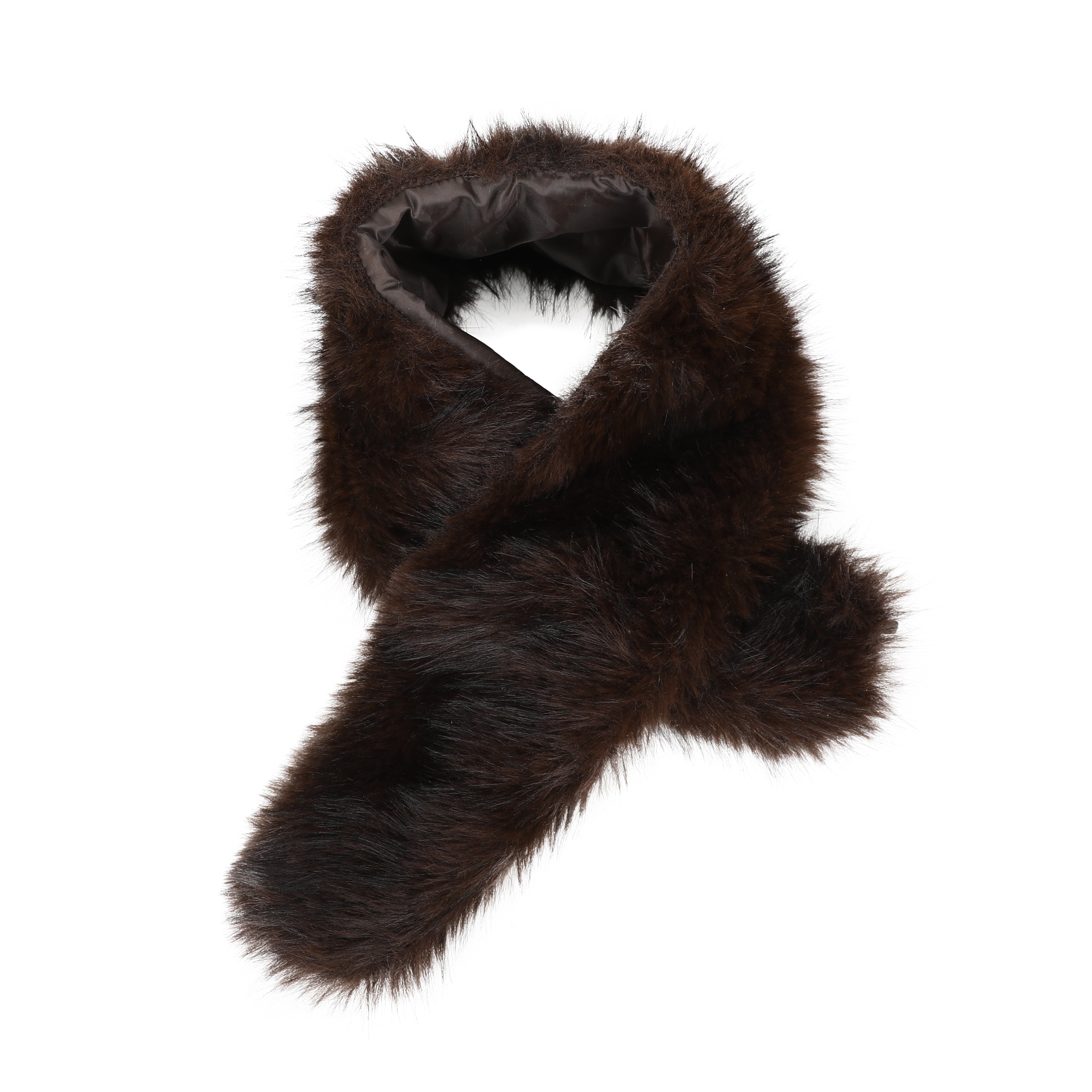 Ulrika Design Fuskkrage Fox brun