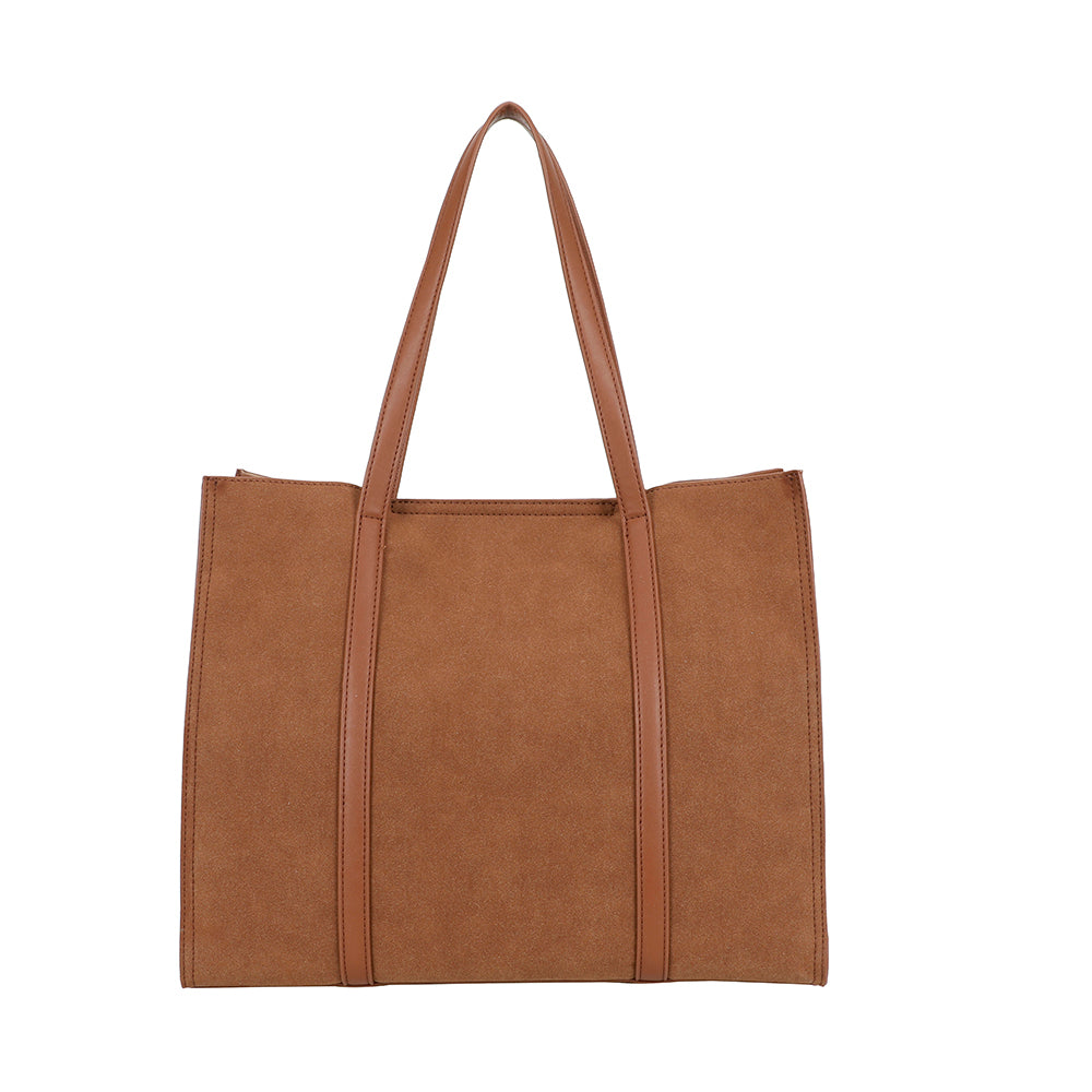 Ulrika Design Tote Gold Bar brun