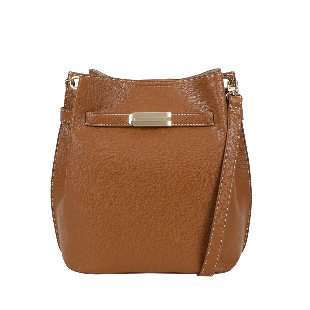 Ulrika Design Bucketbag Belt cognac