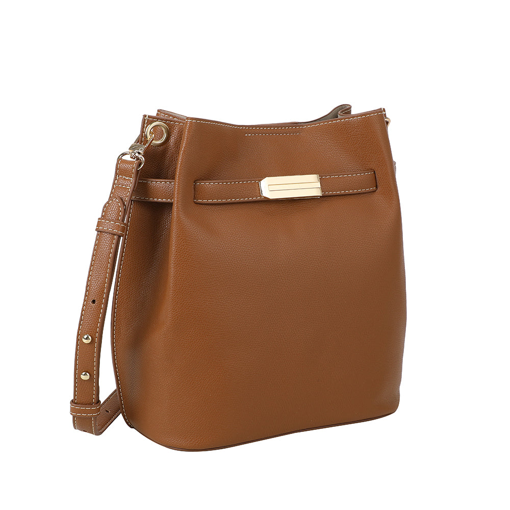 Ulrika Design Bucketbag Belt cognac