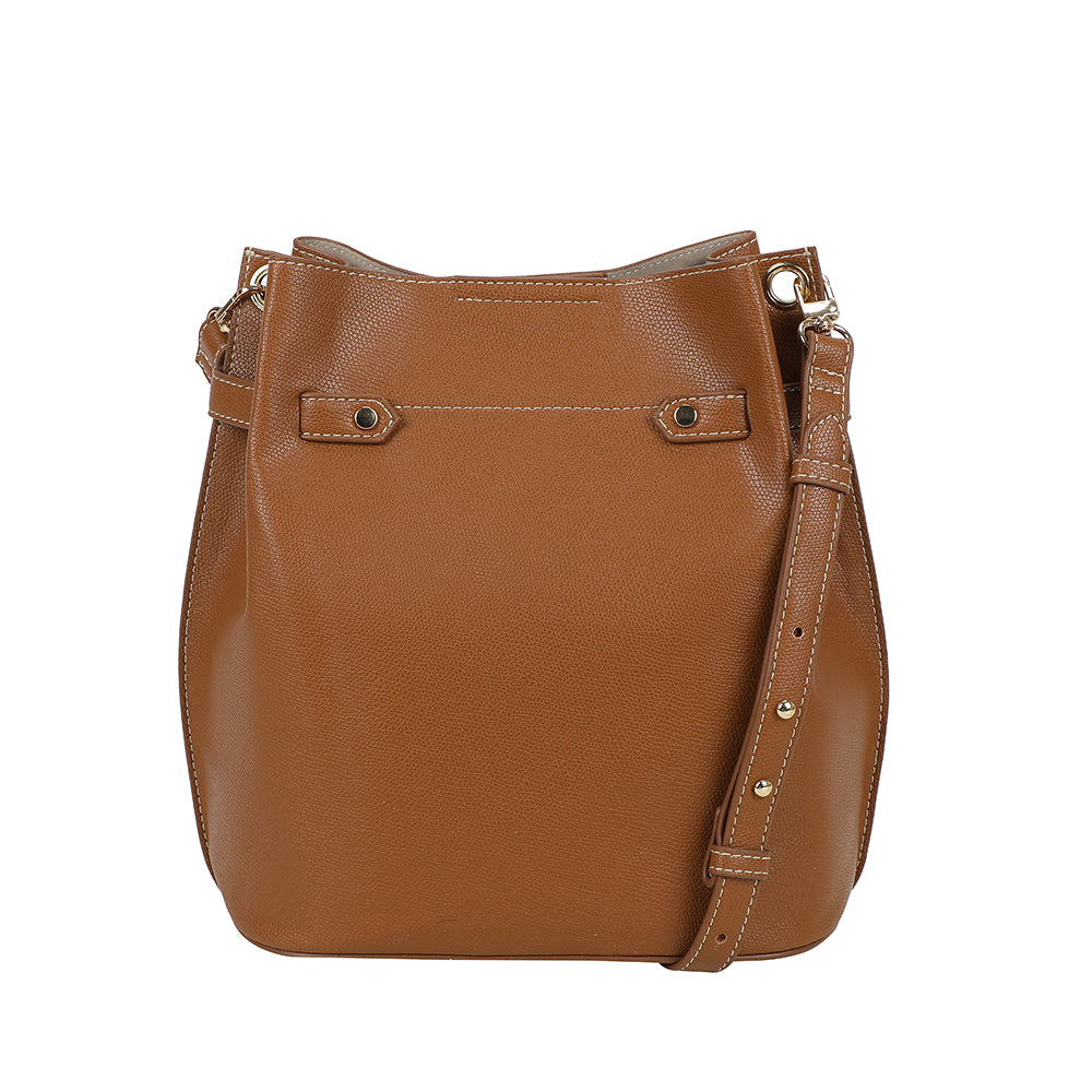 Ulrika Design Bucketbag Belt cognac