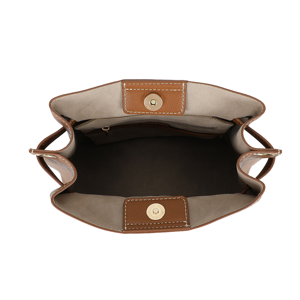 Ulrika Design Bucketbag Belt cognac
