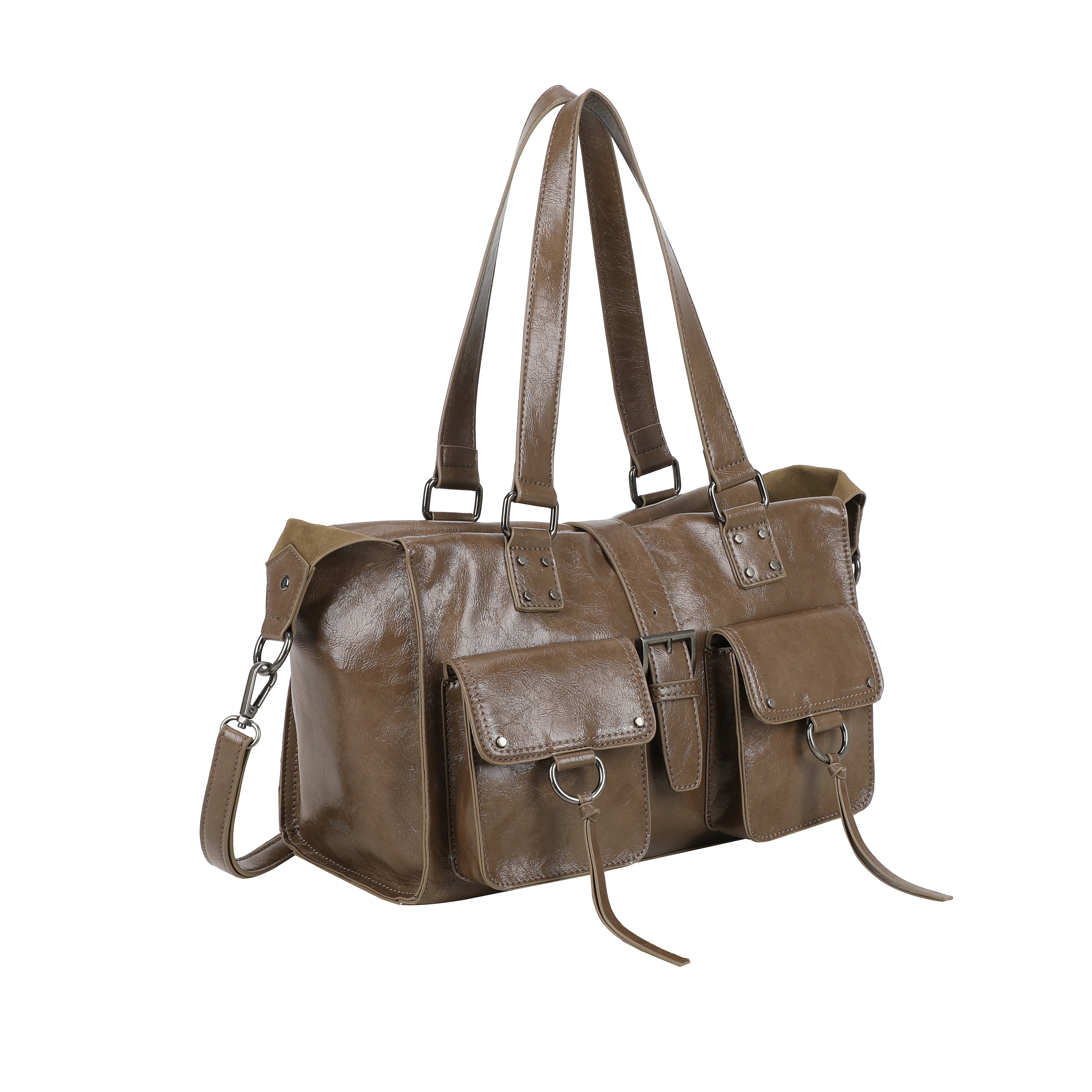 Ulrika Design Handväska Shine taupe