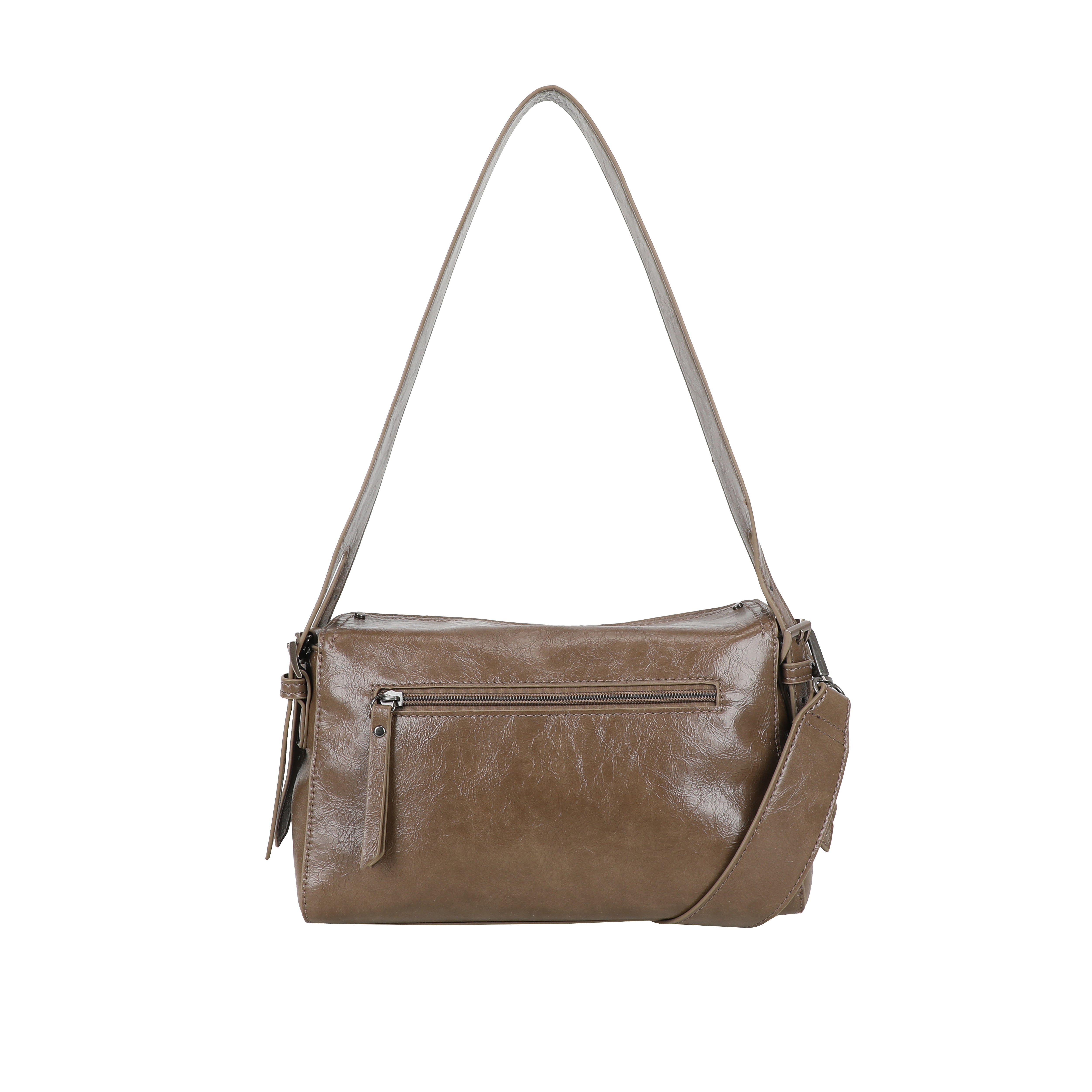 Ulrika Design Axelväska Shine taupe