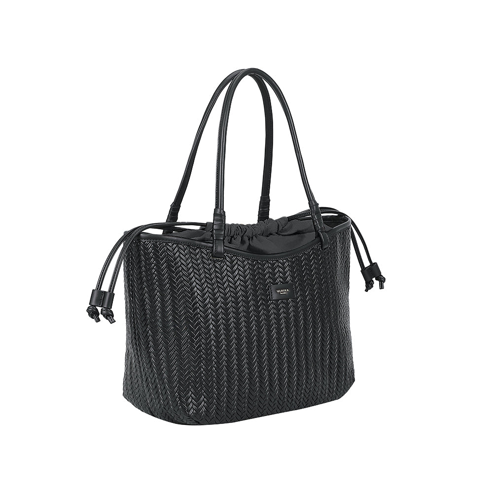 Ulrika Design Totebag Braid svart