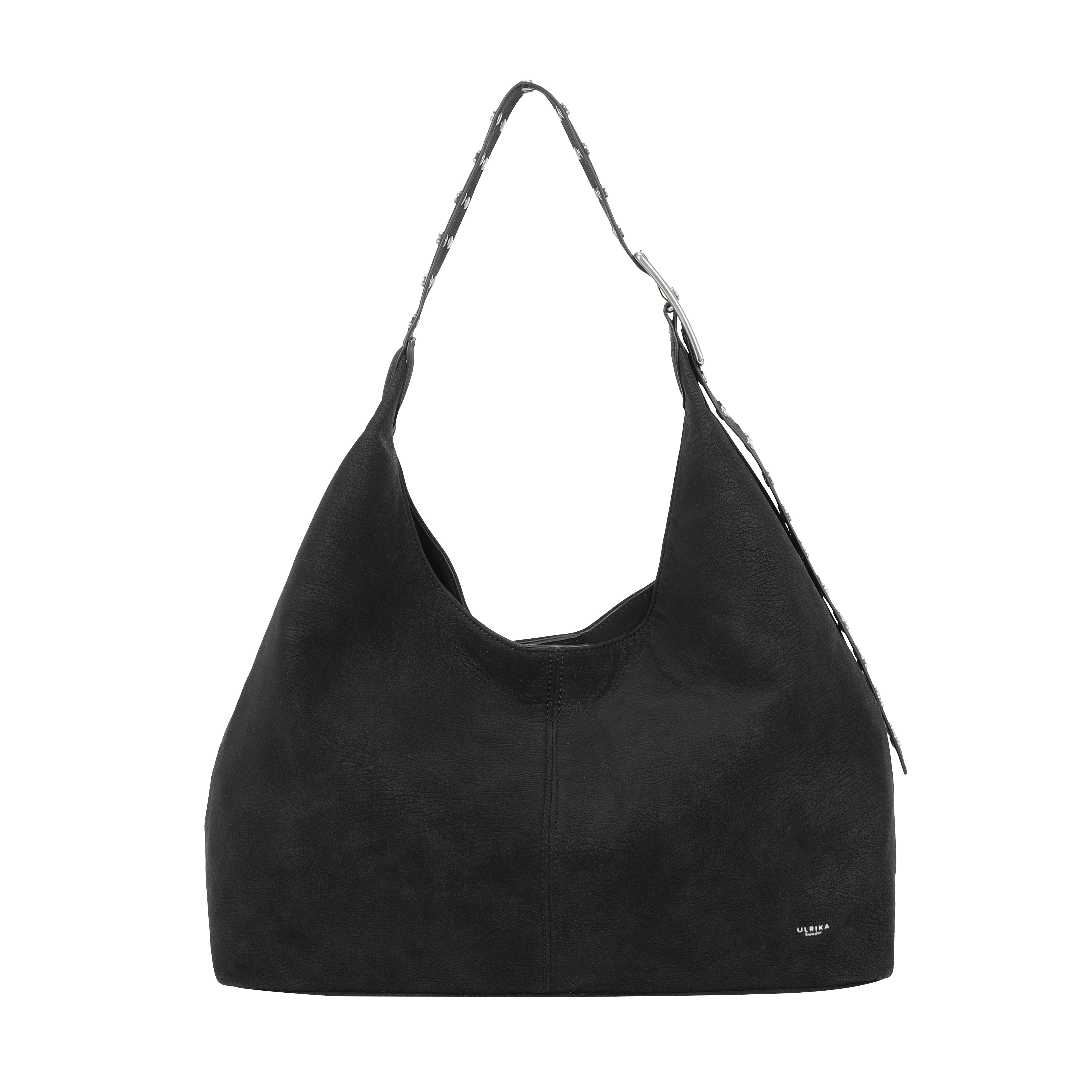 Ulrika Design Handbag Suede stuts svart