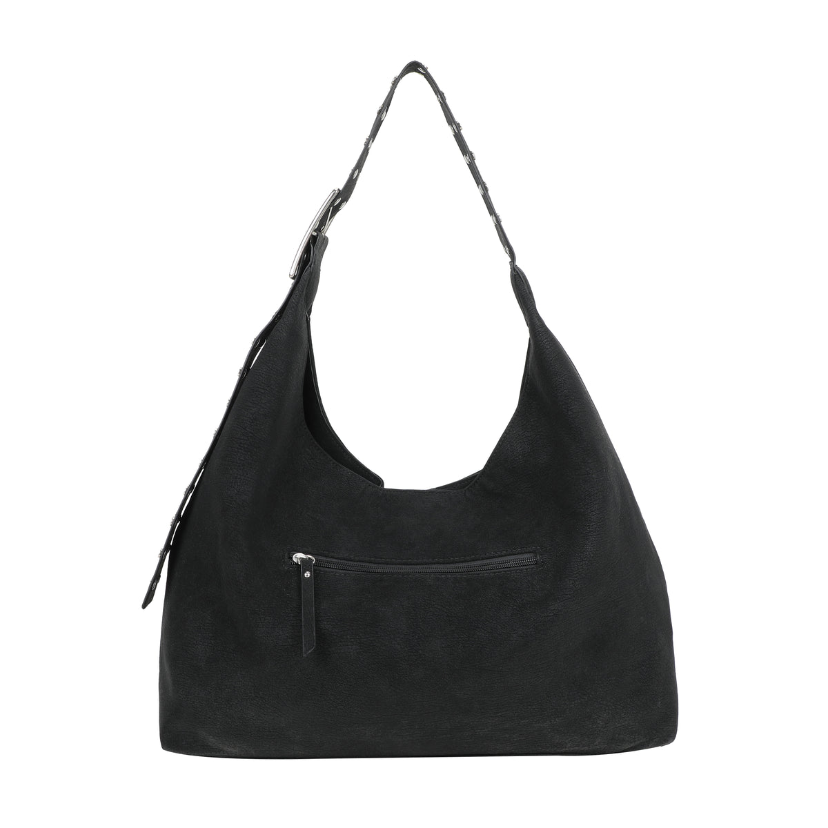 Ulrika Design Handbag Suede stuts svart