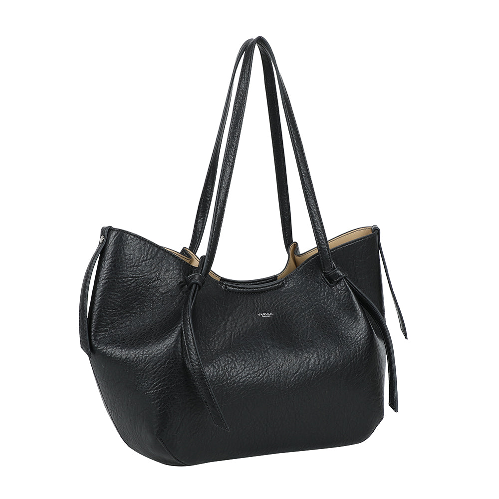 Ulrika Design Shopper Suede svart