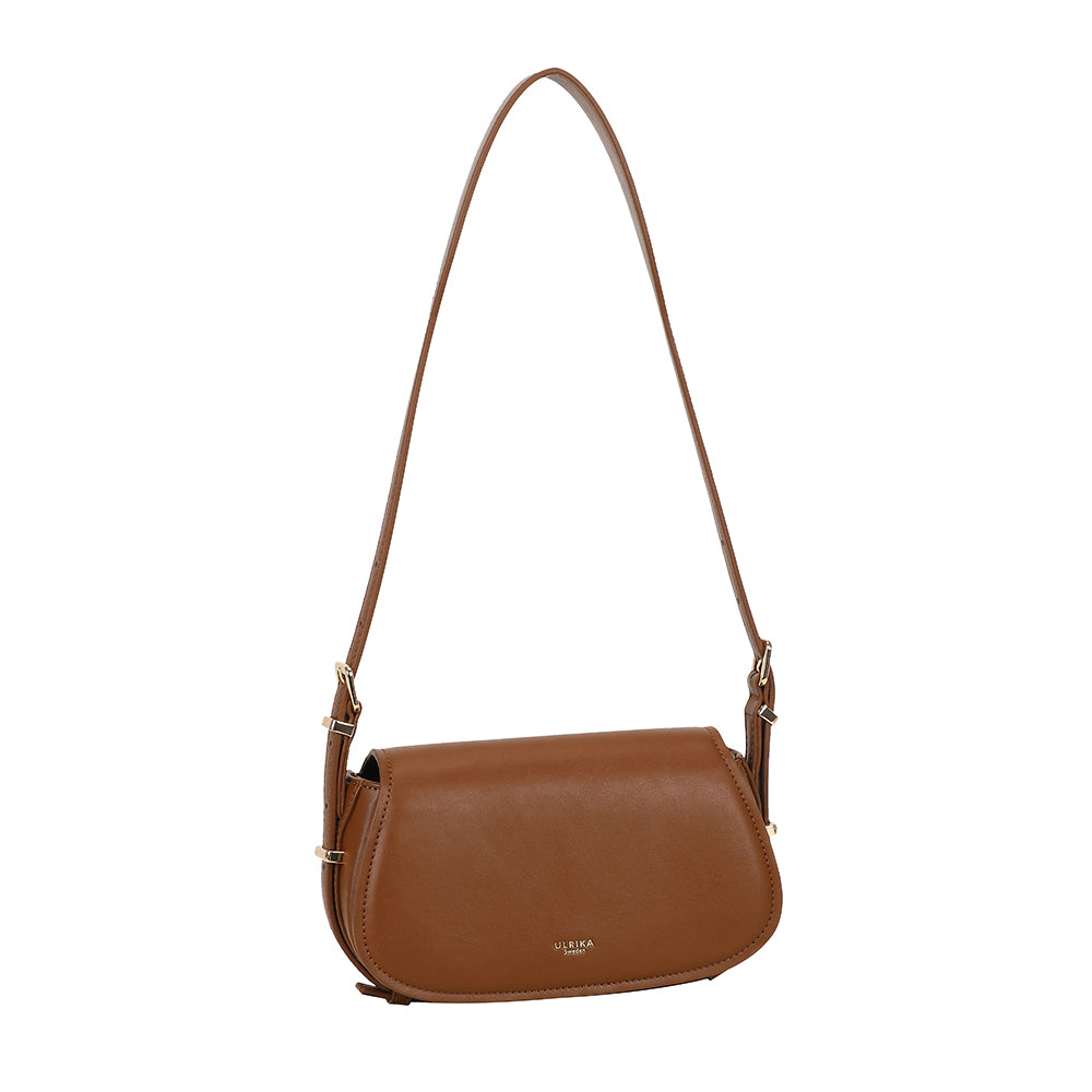 Ulrika Design Sadelväska Minimalism brun