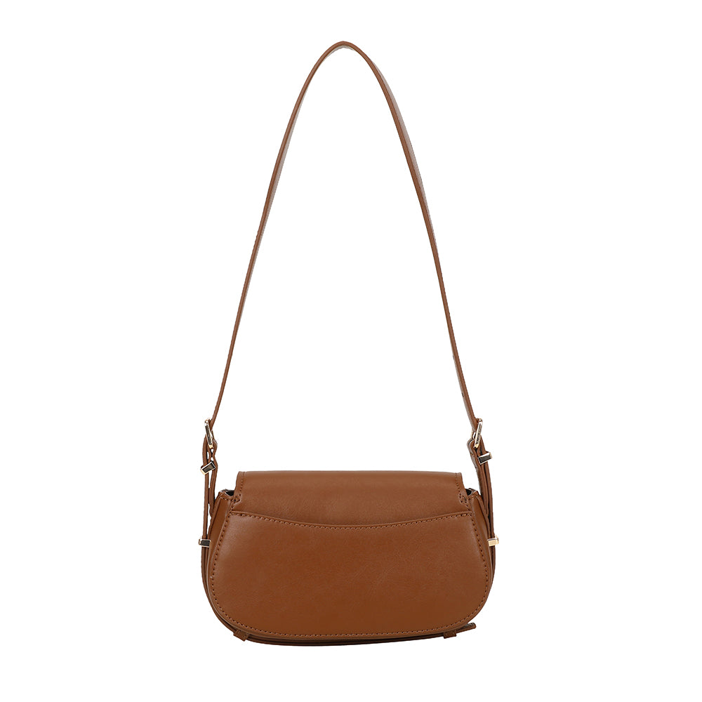 Ulrika Design Sadelväska Minimalism brun