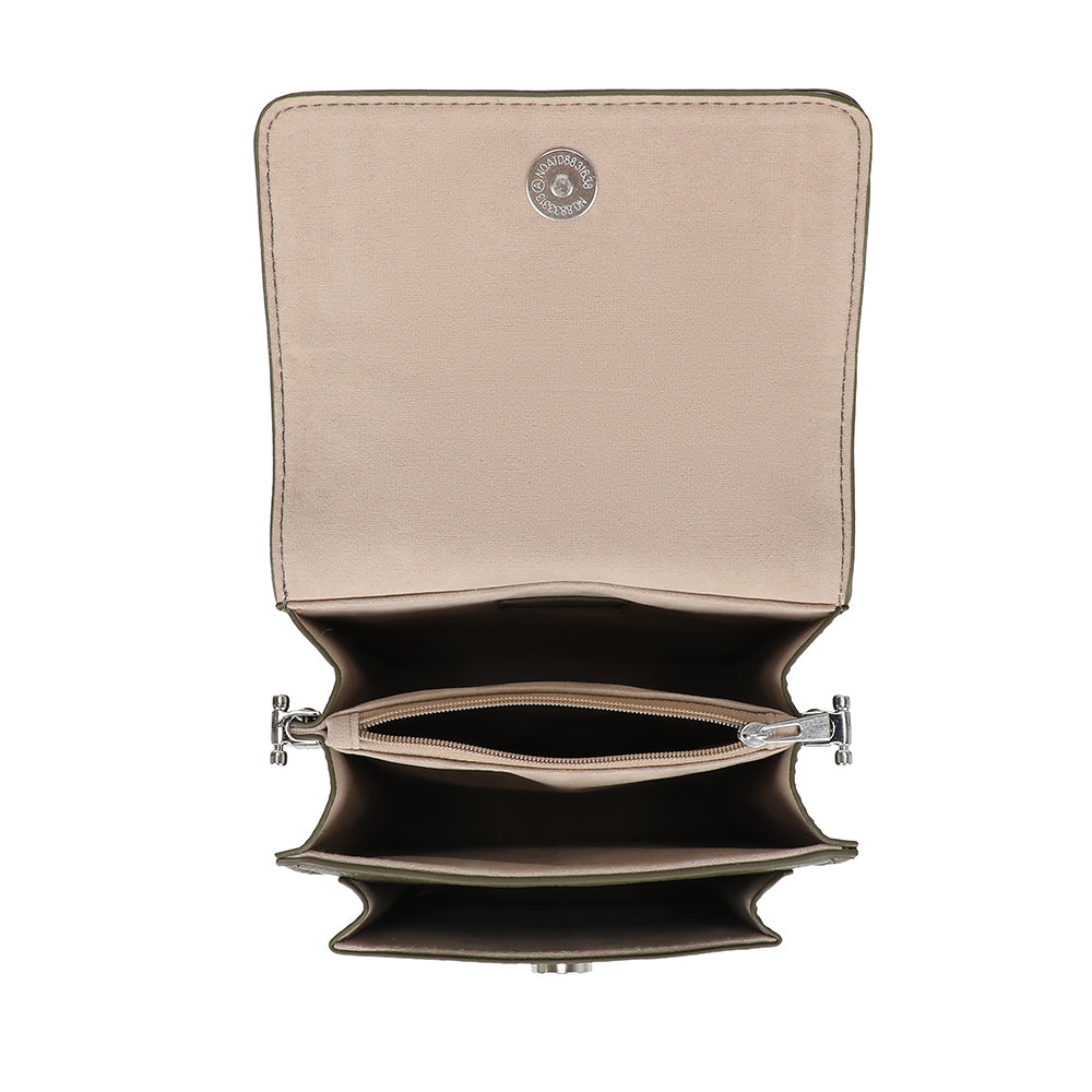 Ulrika Design Boxväska Pocket grön