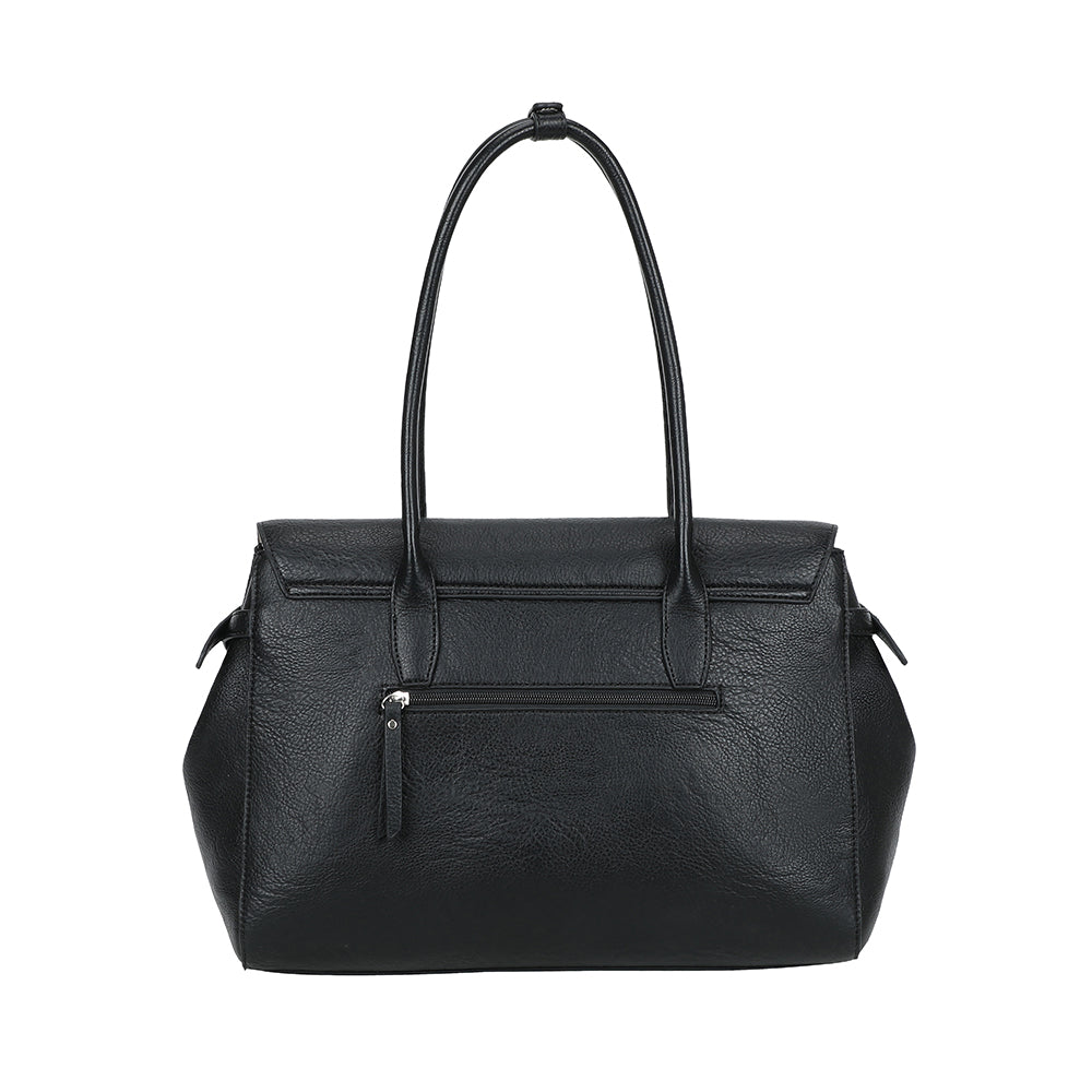 Ulrika Design Shopper Pocket svart