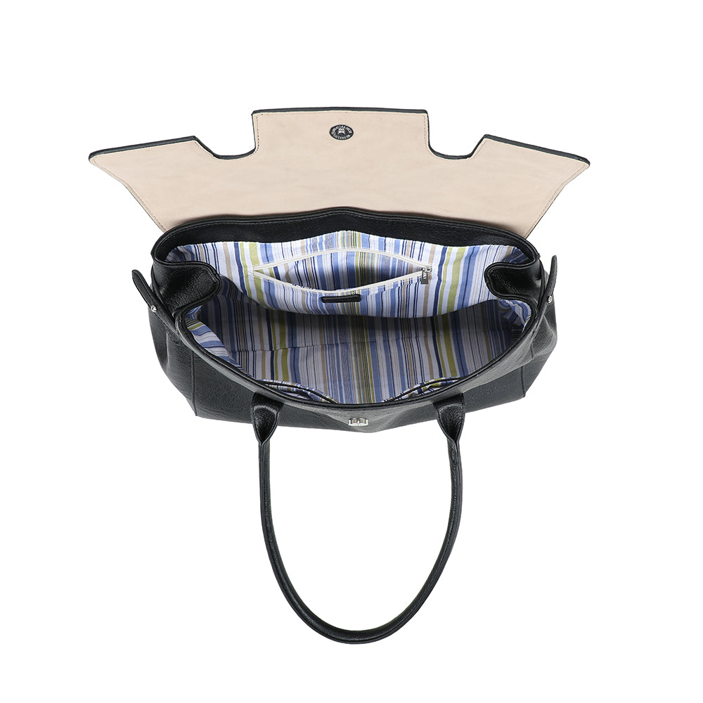 Ulrika Design Shopper Pocket svart