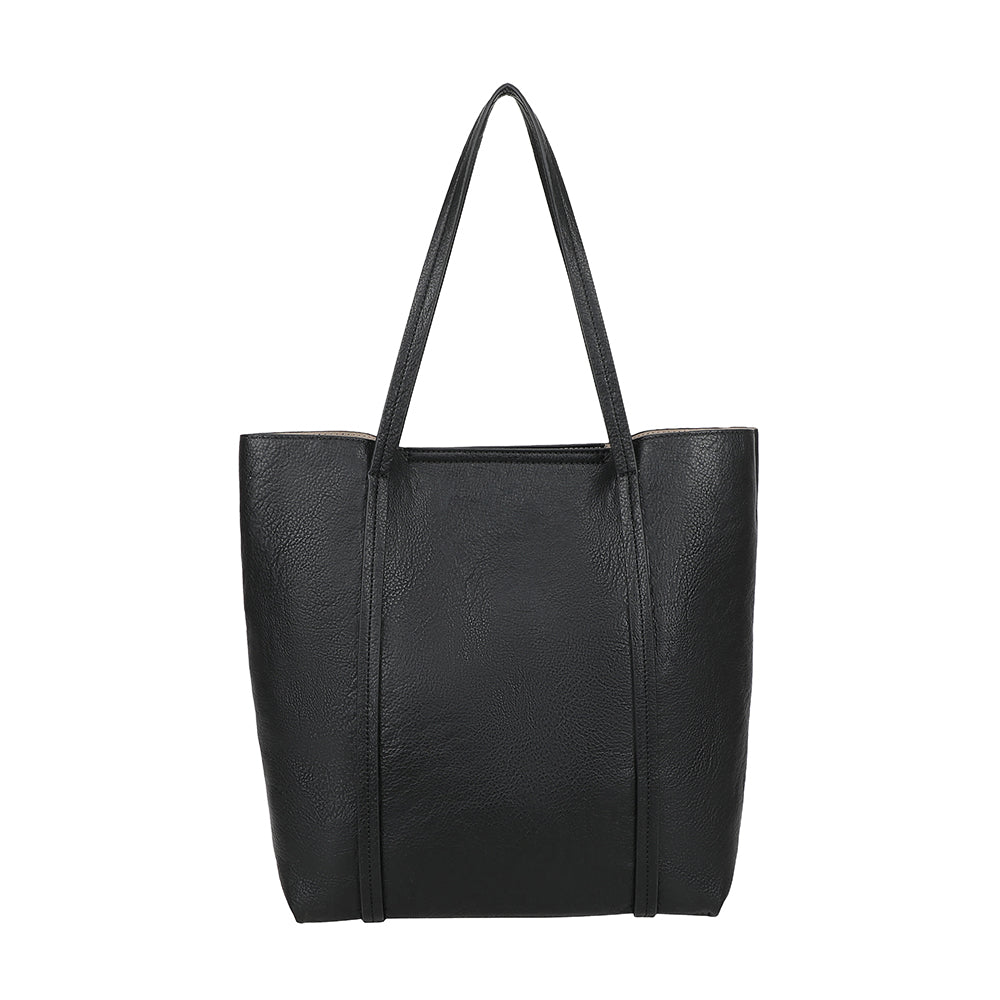 Ulrika Design Shopper Pocket svart