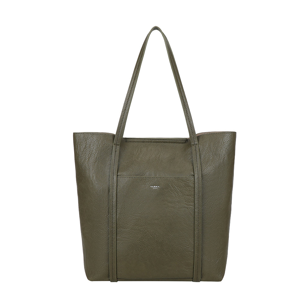 Ulrika Design Shopper Pocket grön