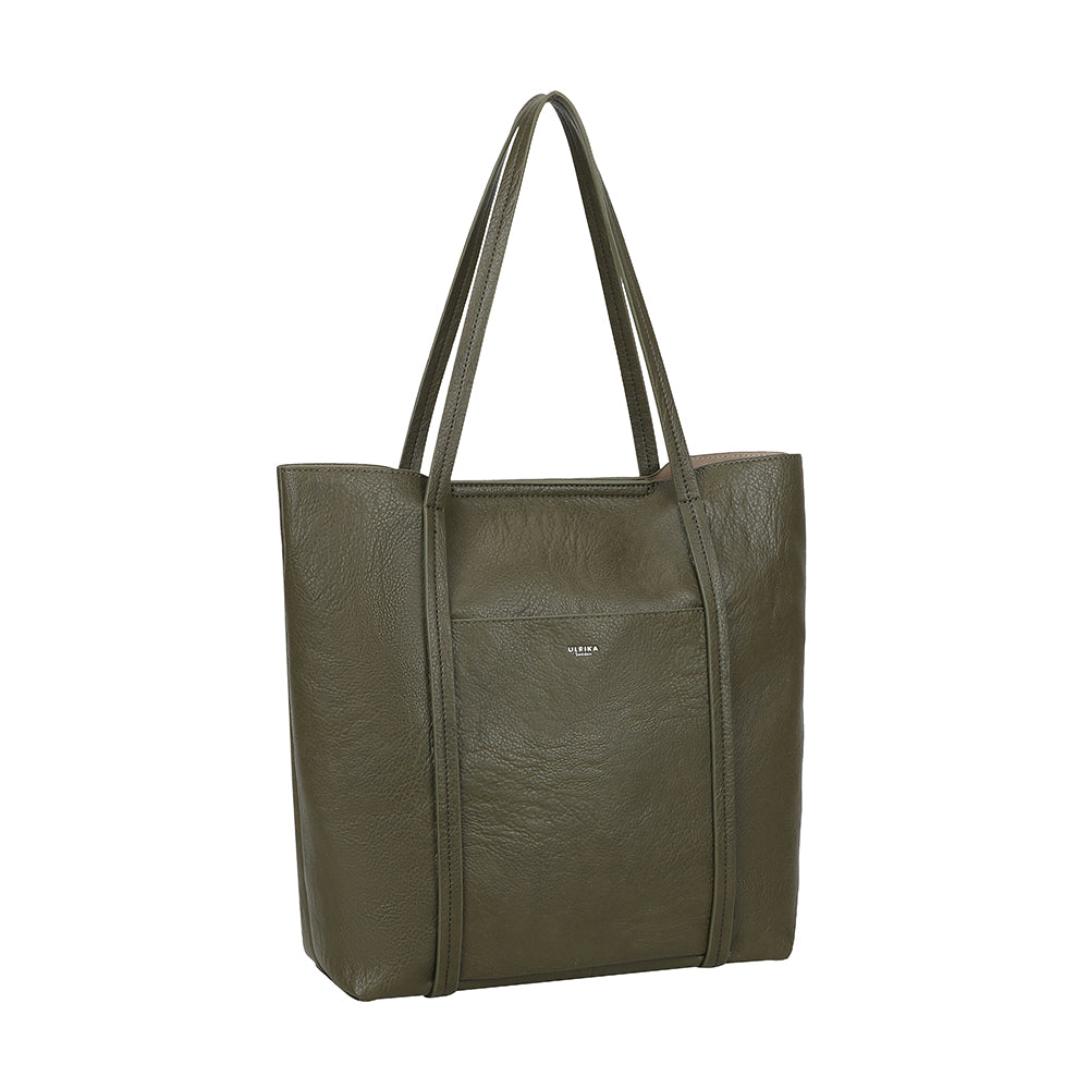 Ulrika Design Shopper Pocket grön