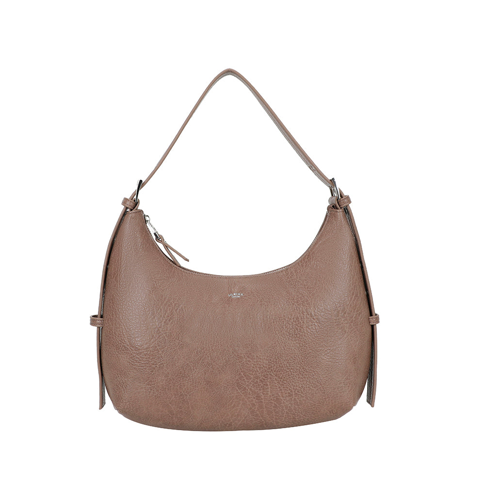 Ulrika Design Axelväska/ hobo Halo taupe