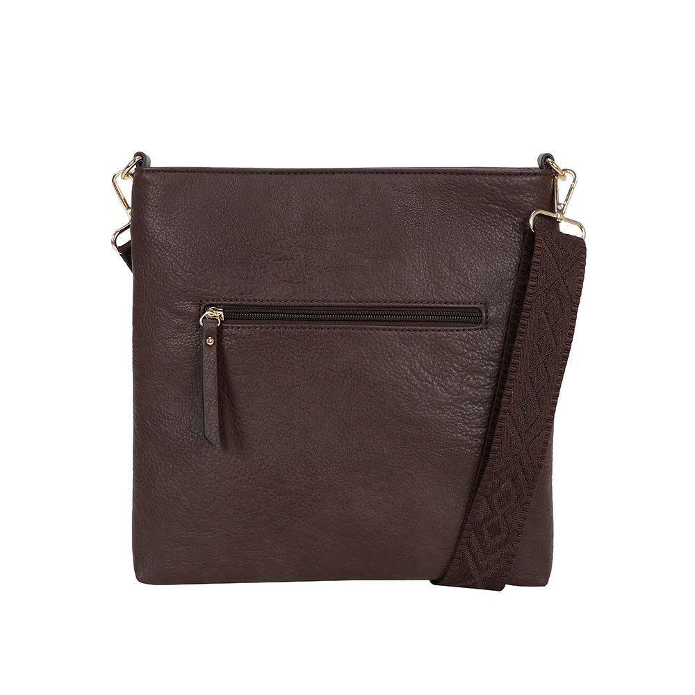 Ulrika Design Axelväska Pocket mörkbrun