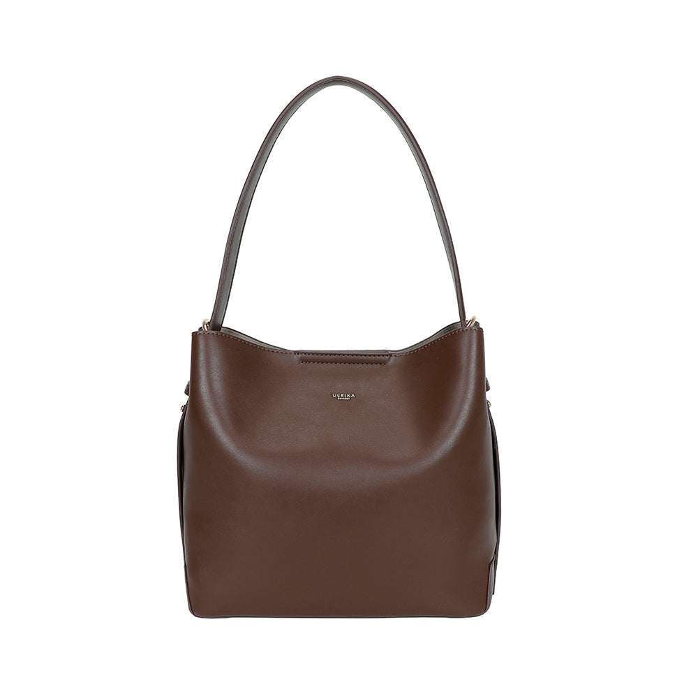 Ulrika Design Hinkväska Raw mörkbrun