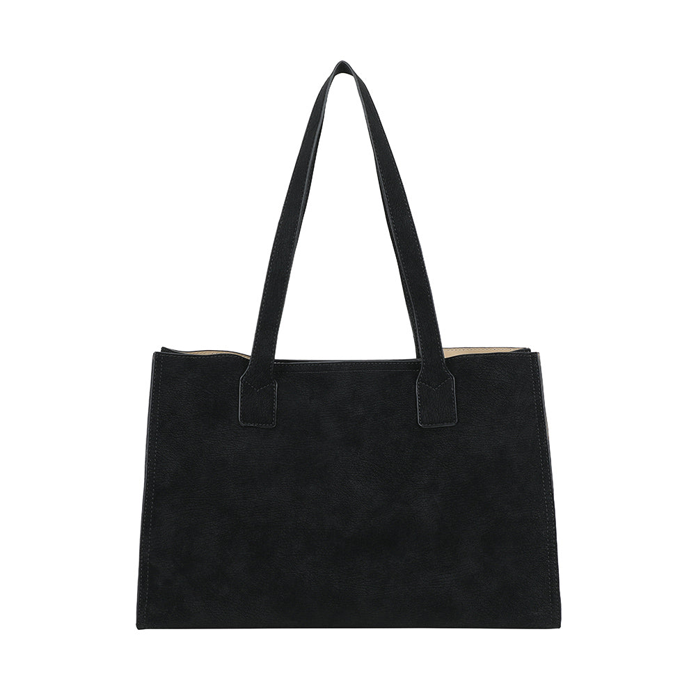 Ulrika Design Kasse Suede svart